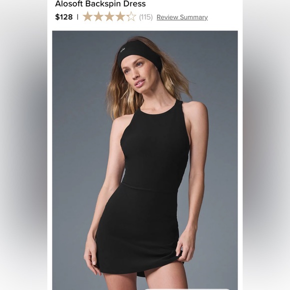 Alo Yoga Alosoft backspin dress - Picture 3 of 4